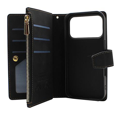 CoverinXL iPhone 18 Pro Luxury Wallet Case