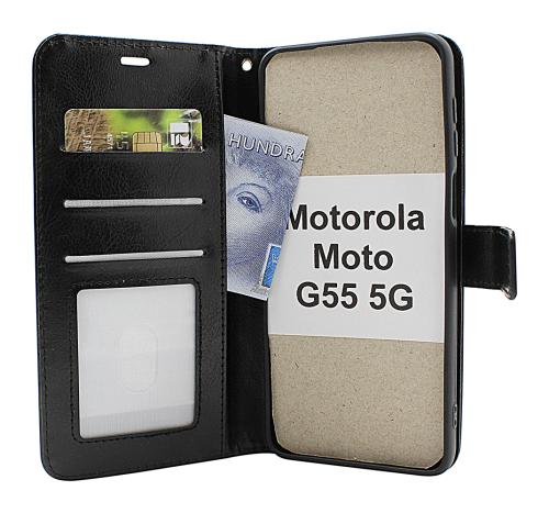 billigamobilskydd.seCrazy Horse Motorola Moto G55 5G Phone Wallet