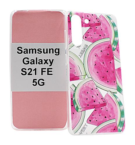 billigamobilskydd.seDesign Case TPU Samsung Galaxy S21 FE 5G (SM-G990B)