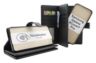 CoverinSkimblocker Samsung Galaxy XCover7 Pro, XL Magnet Phone Wallet
