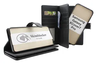CoverinSkimblocker Samsung Galaxy XCover7 Pro, XL Magnet Phone Wallet