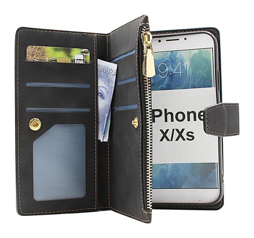 billigamobilskydd.seXL Standcase Luxury Wallet iPhone X/Xs