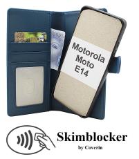 CoverinSkimblocker Motorola Moto E14 Magnet Phone Wallet