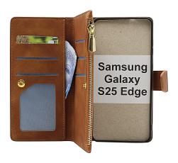 billigamobilskydd.seXL Samsung Galaxy S25 Edge Luxury Phone Wallet