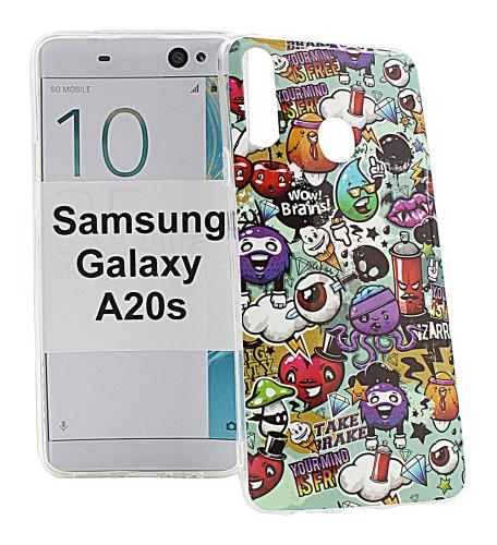 billigamobilskydd.seDesign Case TPU Samsung Galaxy A20s (A207F/DS)