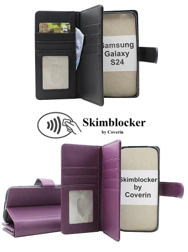 CoverinSkimblocker Samsung Galaxy S24 5G XL Phone Wallet