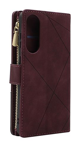 billigamobilskydd.seXL Samsung Galaxy S25 Edge Luxury Phone Wallet
