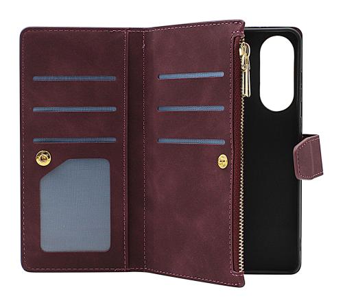 billigamobilskydd.seXL Samsung Galaxy S25 Edge Luxury Phone Wallet