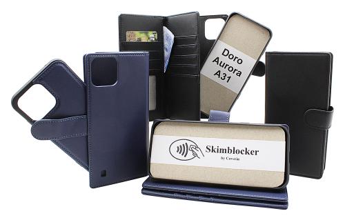 CoverinSkimblocker Doro Aurora A31 XL Magnet Phone Wallet