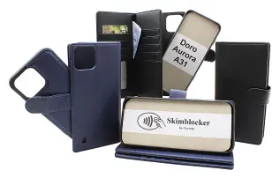 CoverinSkimblocker Doro Aurora A31 XL Magnet Phone Wallet