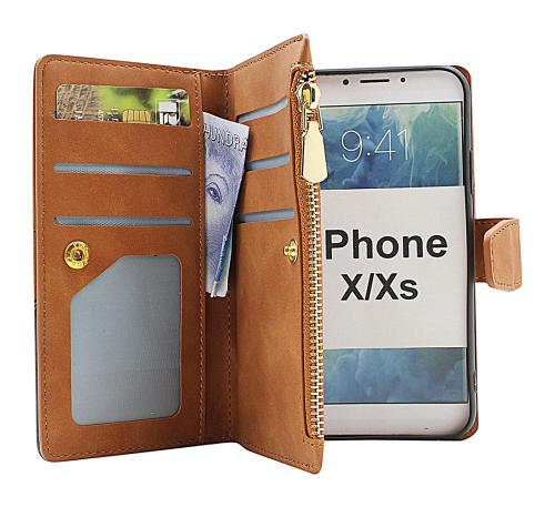 billigamobilskydd.seXL Standcase Luxury Wallet iPhone X/Xs