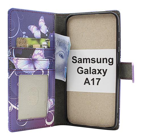 CoverinSkimblocker Samsung Galaxy A17 Magnet Phone Wallet Design