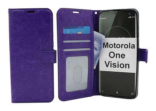 billigamobilskydd.seCrazy Horse Wallet Motorola One Vision
