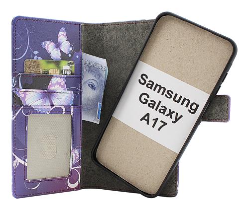 CoverinSkimblocker Samsung Galaxy A17 Magnet Phone Wallet Design