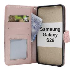 billigamobilskydd.seFlower Samsung Galaxy S26 Phone Wallet