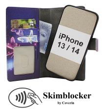 CoverinSkimblocker iPhone 13 / 14 Magnet Phone Wallet Design