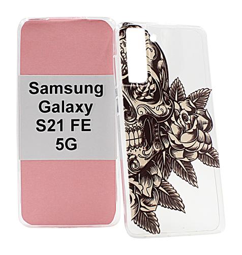 billigamobilskydd.seDesign Case TPU Samsung Galaxy S21 FE 5G (SM-G990B)