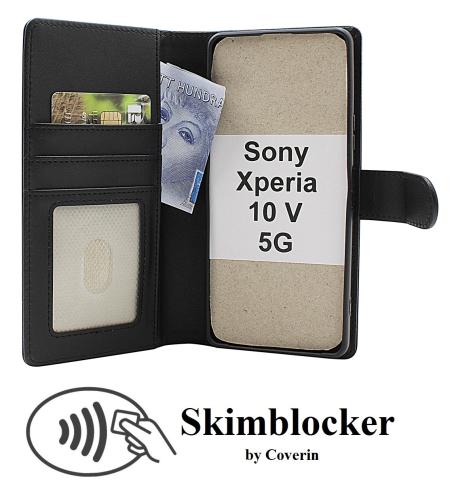 CoverinSkimblocker Sony Xperia 10 V 5G Magnet Phone Wallet