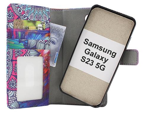 CoverinSkimblocker Magnet Designwallet Samsung Galaxy S23 5G