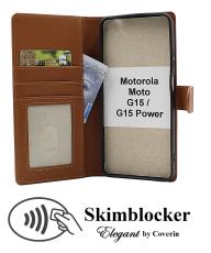 CoverinSkimblocker Motorola Moto G15 / G15 Power Phone Wallet