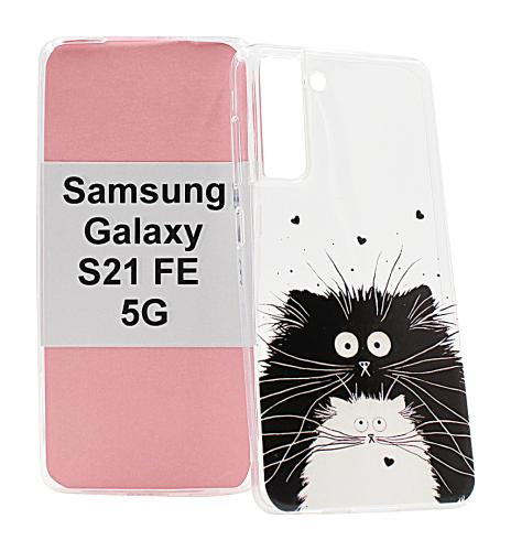 billigamobilskydd.seDesign Case TPU Samsung Galaxy S21 FE 5G (SM-G990B)