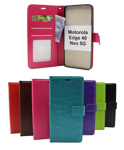 billigamobilskydd.seCrazy Horse Wallet Motorola Edge 40 Neo 5G