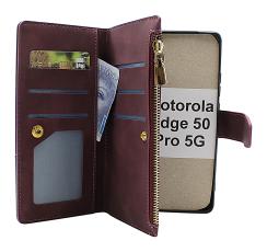 billigamobilskydd.seXL Standcase Luxury Wallet Motorola Edge 50 Pro 5G