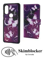 CoverinSkimblocker Magnet Designwallet Motorola One Vision