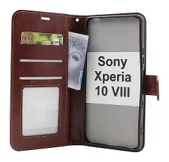 CoverinCrazy Horse Sony Xperia 10 VIII Phone Wallet