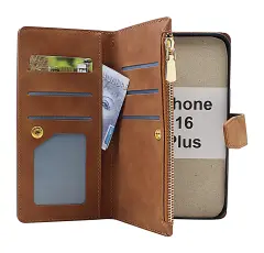 billigamobilskydd.seXL iPhone 16 Plus Luxury Phone Wallet