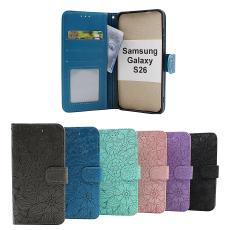 billigamobilskydd.seFlower Samsung Galaxy S26 Phone Wallet