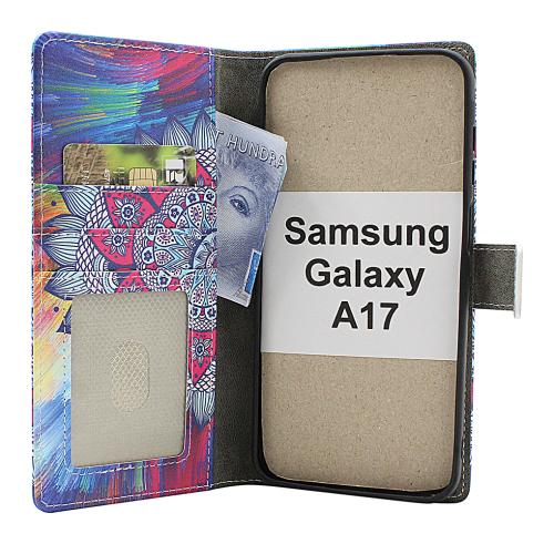 CoverinSkimblocker Samsung Galaxy A17 Magnet Phone Wallet Design