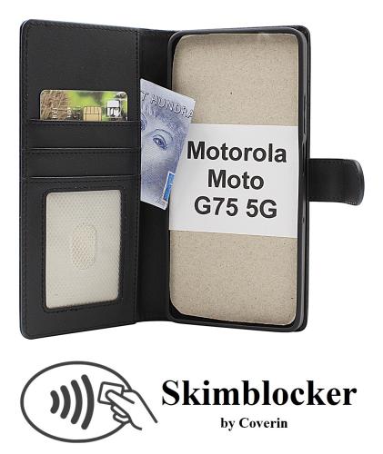 CoverinSkimblocker Motorola Moto G75 5G Magnet Phone Wallet