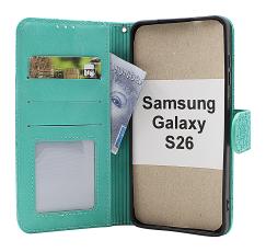 billigamobilskydd.seFlower Samsung Galaxy S26 Phone Wallet