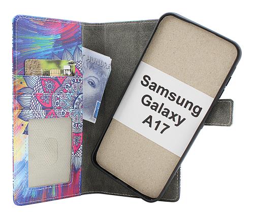 CoverinSkimblocker Samsung Galaxy A17 Magnet Phone Wallet Design