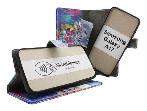 Skimblocker Samsung Galaxy A17 Magnet Phone Wallet Design
