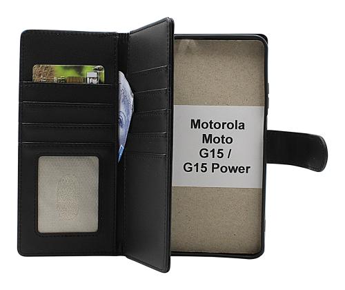 CoverinSkimblocker Motorola Moto G15 / G15 Power XL Phone Wallet