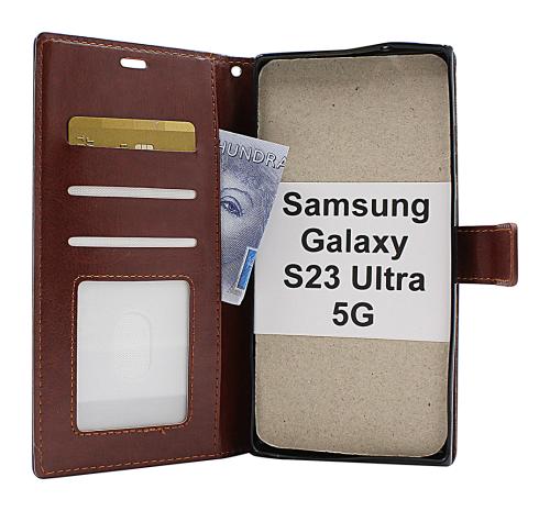 billigamobilskydd.seCrazy Horse Wallet Samsung Galaxy S23 Ultra 5G