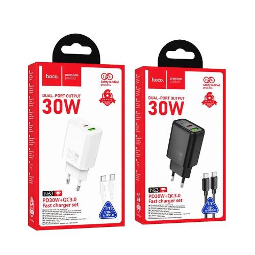 billigamobilskydd.seHoco N63 Dual Wall Charger