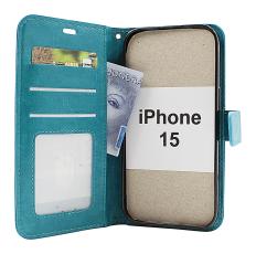 CoverinCrazy Horse Wallet iPhone 15