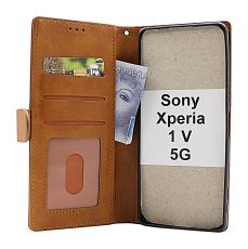 billigamobilskydd.seZipper Standcase Wallet Sony Xperia 1 V 5G (XQ-DQ72)