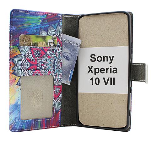CoverinSkimblocker Sony Xperia 10 VII Magnet Phone Wallet Design