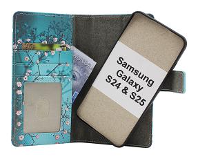 CoverinSkimblocker Samsung Galaxy S24 5G Magnet Phone Wallet Design