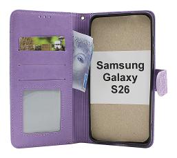 billigamobilskydd.seFlower Samsung Galaxy S26 Phone Wallet