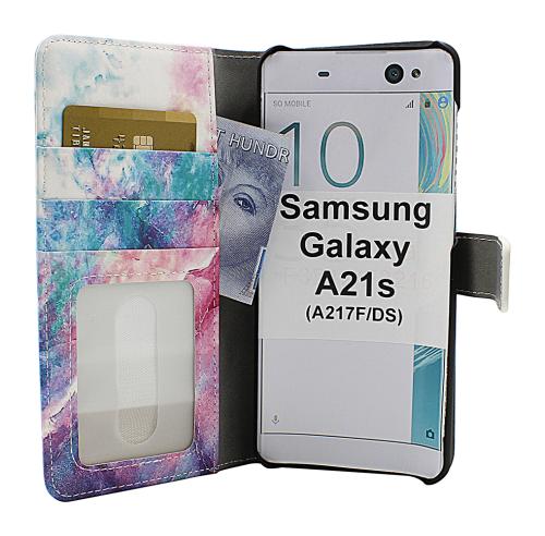 CoverinSkimblocker Magnet Designwallet Samsung Galaxy A21s (A217F/DS)