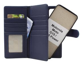 CoverinSkimblocker Motorola Moto G15 / G15 Power XL Magnet Phone Wallet
