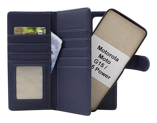 CoverinSkimblocker Motorola Moto G15 / G15 Power XL Magnet Phone Wallet
