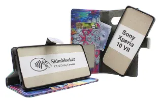 CoverinSkimblocker Sony Xperia 10 VII Magnet Phone Wallet Design