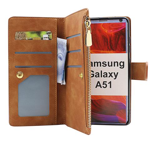 billigamobilskydd.seXL Standcase Luxury Wallet Samsung Galaxy A51 (A515F/DS)