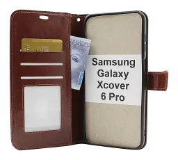CoverinCrazy Horse Wallet Samsung Galaxy XCover6 Pro 5G